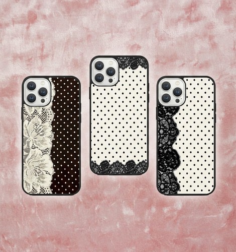 Polka dot phone - phone, cover