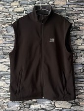 Karrimor Softshell Fleece Lined Gilet Black Hybrid Hiking Men's UK Size 2XL VGC