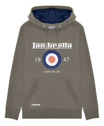 Lambretta mens khaki logo - lambretta,