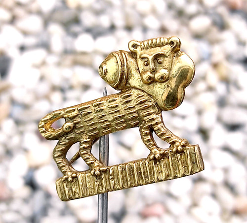 Medieval jewelry cat - cat,,