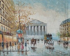 "Paris Street Scene" by