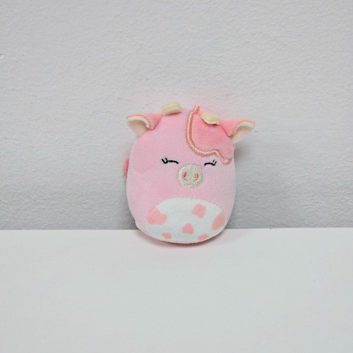 Clay the pink cow - pink, squishville