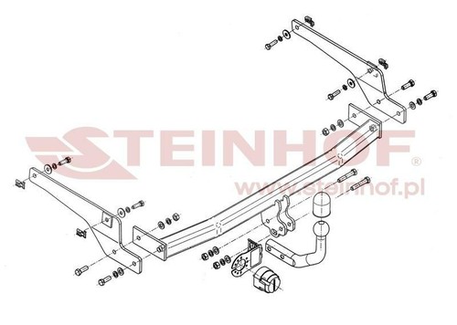 Steinhof towbar for peugeot - steinhof,