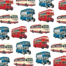 Classic Buses by David Bailey Happy Birthday greetings card Double Decker Bus