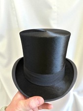 100% Silk Top Hat, 1930’s, Small, 54cm