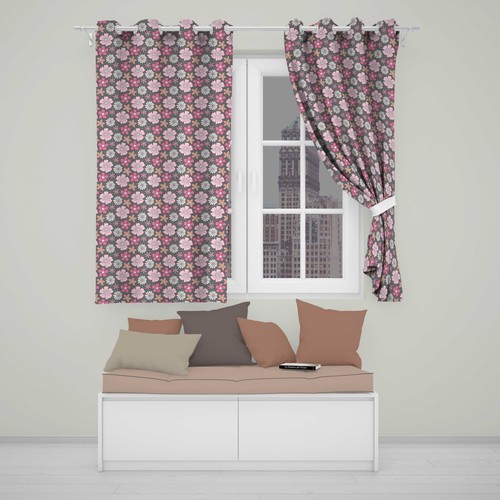 Blackout eyelet curtains cute - blackout,