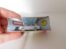 Tri-ang Minix Vintage OO Plastic Hillman Imp Car Model In White Still Sealed