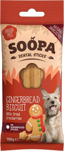 Soopa gingerbread biscuit - soopa,
