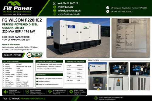 220 kva wilson p220he2 - kva, |