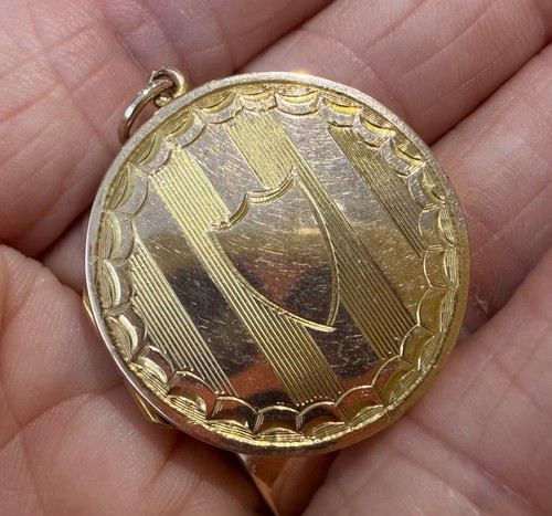 Antique solid 9ct - antique,