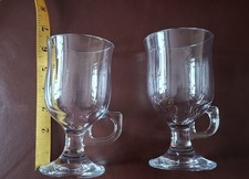 Two glass irish coffee