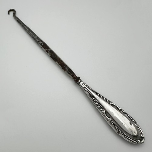 Antique button hook sterling - hook,
