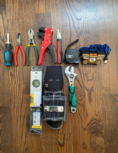 10pc electrician tool bundle - electrician,