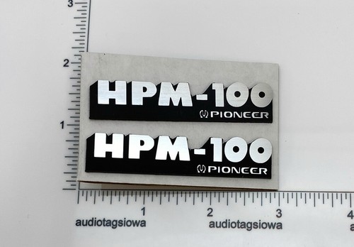 Pioneer hpm 100 speaker - speaker, badge