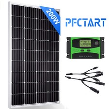 PFCTART 200W Solar Panel Kit