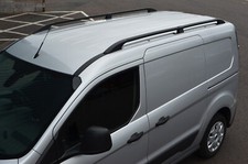 Black Aluminium Roof Bars Side