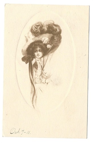 1911 gibson girl huge - gibson,