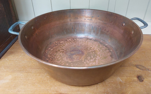 Vintage french copper - vintage, pan
