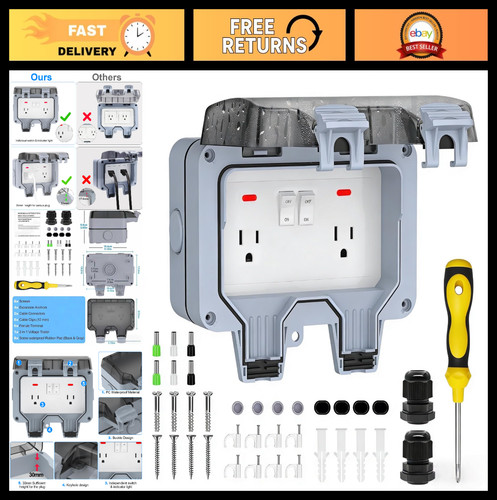 Waterproof double outdoor - waterproof,