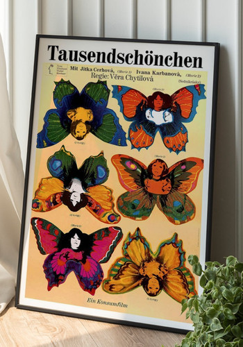 Daisies 1966 movie poster - movie,