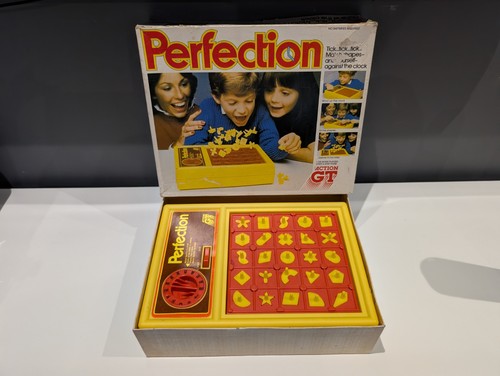 Perfection board game action - perfection,