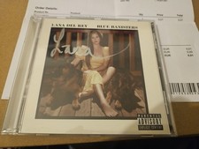 Lana Del Rey blue banisters  Signed CD and Proof New 