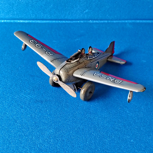 Toys nomura tin airplane - tn,