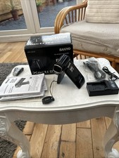 Sanyo Xacti CG10 Digital Camcorder Black Complete With Box SD Card & Charger