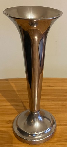 Ianthe silver plated posy vase - plated,