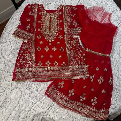 Eid partywear girls chiffon - partywear,