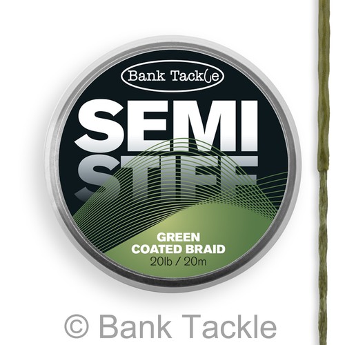 Coated braid semi stiff weedy - coated,