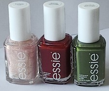 Essie Nail Polish Bundle  Shade 743 BONBON NUIT 729 Heart Of The Jungle+ 56