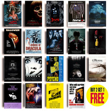 CLASSIC HORROR MOVIE POSTERS