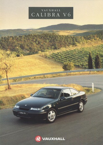 Car brochure vauxhall - vauxhall, calibra