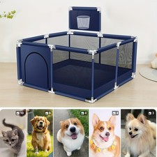 50.4" Pet Dog Playpen Puppy