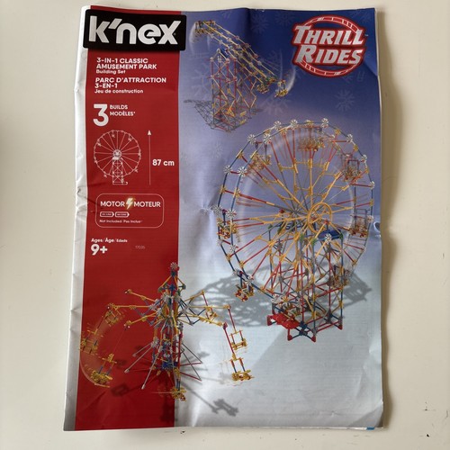 Nex thrill rides - k'nex,