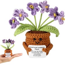 Positive Forget Me Not Knitted