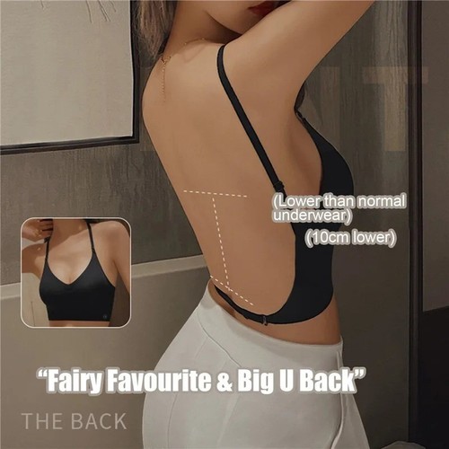 Womens invisible push bra - invisible,