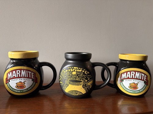 Vintage set three marmite - of,
