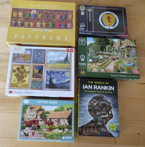 Jigsaw puzzles all - 6, complete