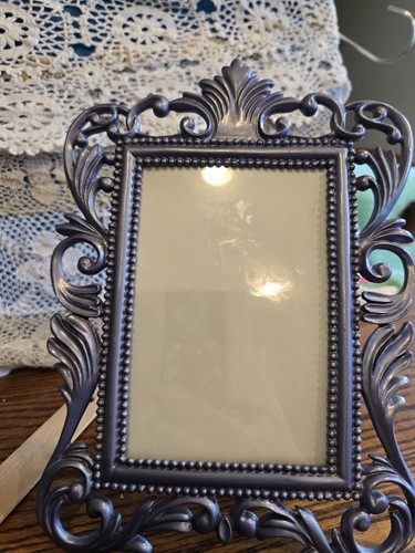 Ornate metal lilac purple - ornate,