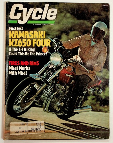 Cycle november 1976 - 1976, kawasaki