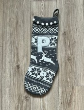Matalan Grey & White Fairisle