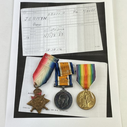 Ww1 mons star - medal, trio