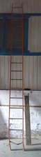 Metal long ladder - long,