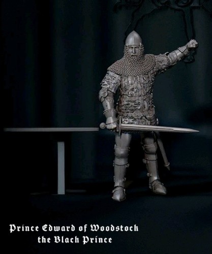 Unpainted medieval unmounted - unpainted,