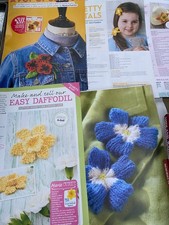 Knitting Patterns Flowers