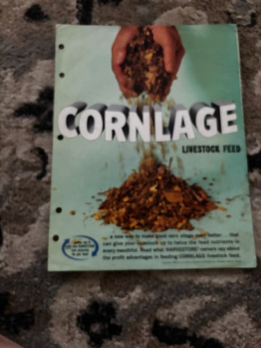 Harvestore silo cornlage - harvestore,