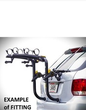 Saris Bones RS 3 Bike Rack Cycle Carrier Adjustable Rear Mount Saloon HatchCoupe