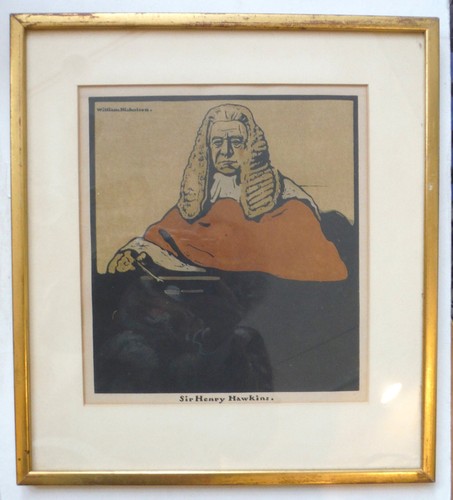Antique litho print william - antique,